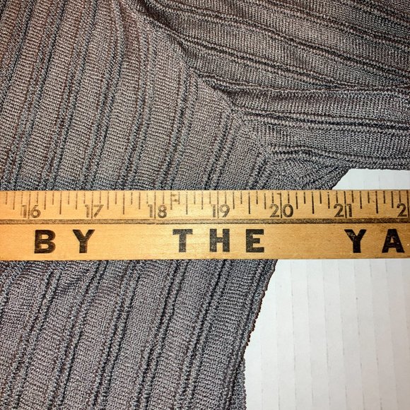 Jones New York Womens Gray Ribbed Cardigan Size OX - Picture 11 of 12